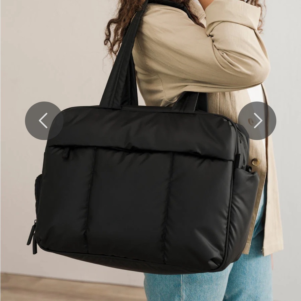 DO NOT PURCHASE, NOT AVAILABLE Calpak Matte Black Luka Travel Duffel Bag